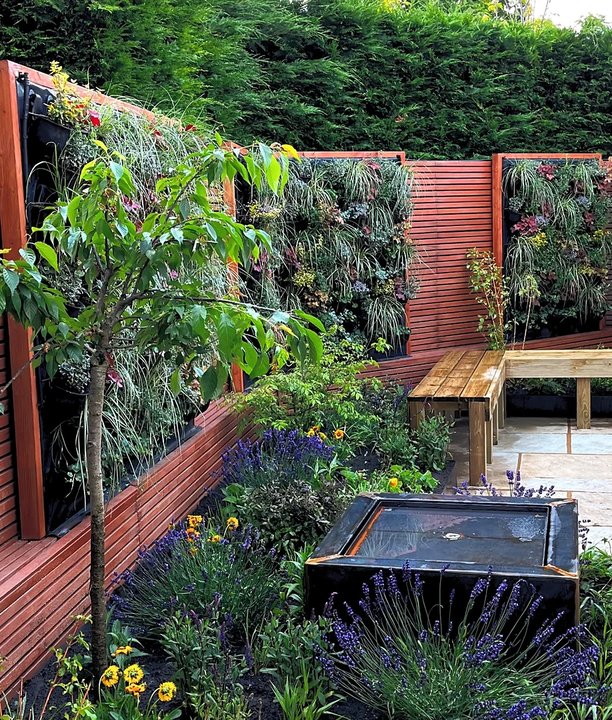 a cotswold garden designed by Steve Andrews
